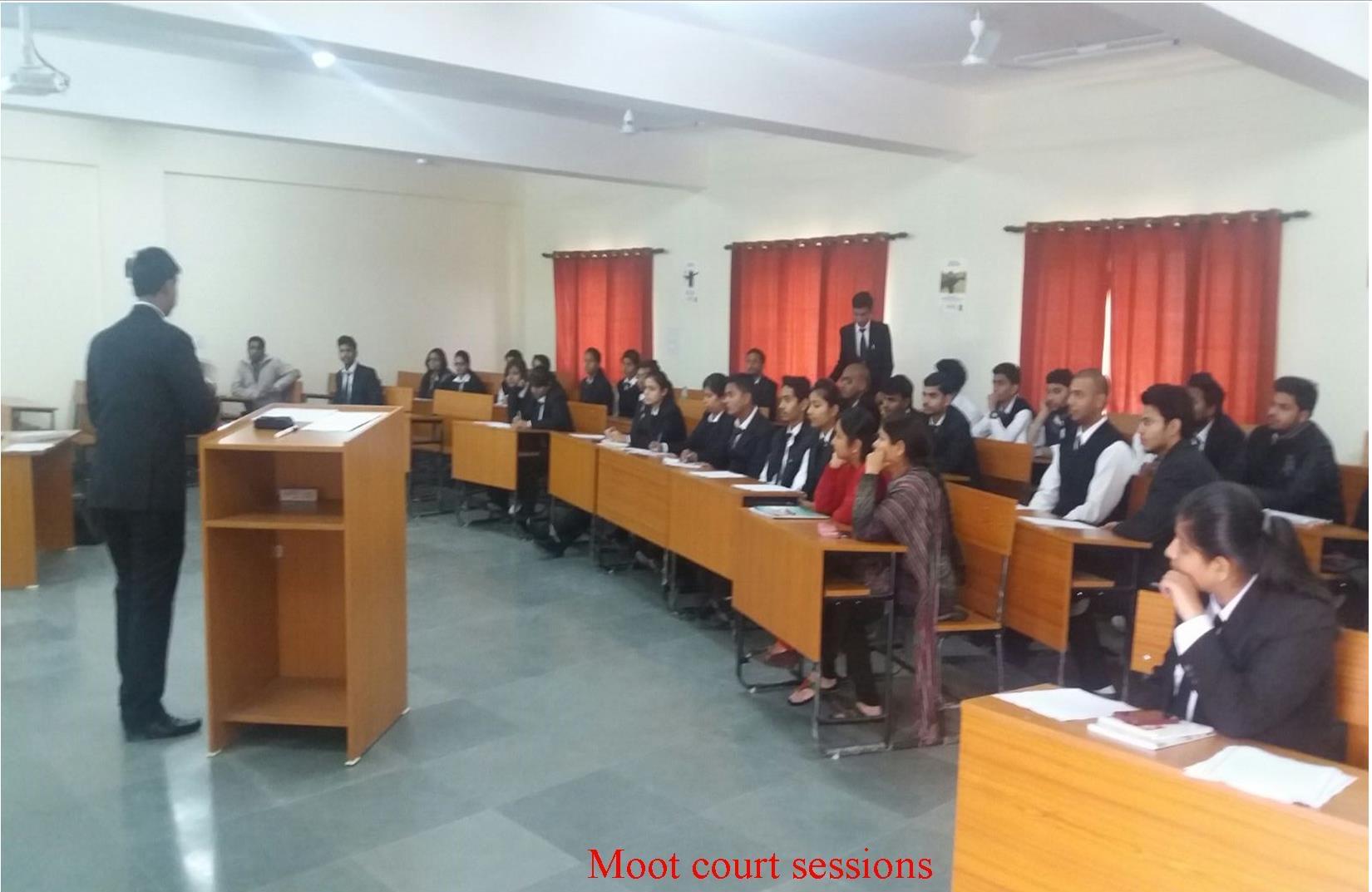 Jagran School of Law Dehradun Moot Court Session photo 2